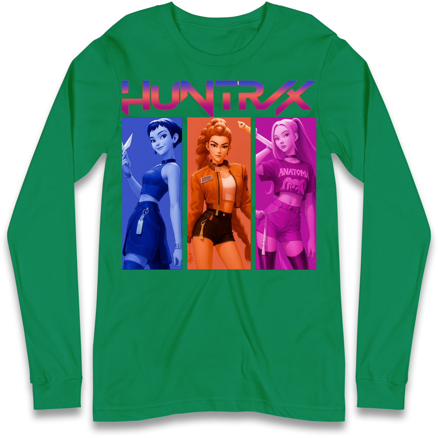 Kpop Demon Hunters Huntrix Longsleeve T Shirt