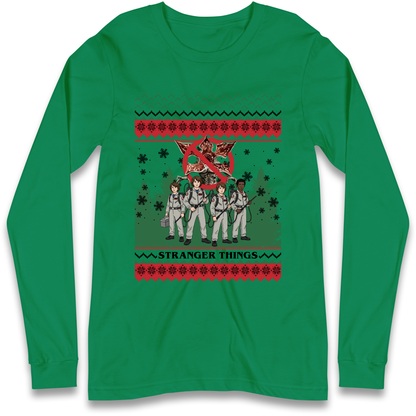 Stranger Things Demogorgon Christmas Longsleeve T Shirt