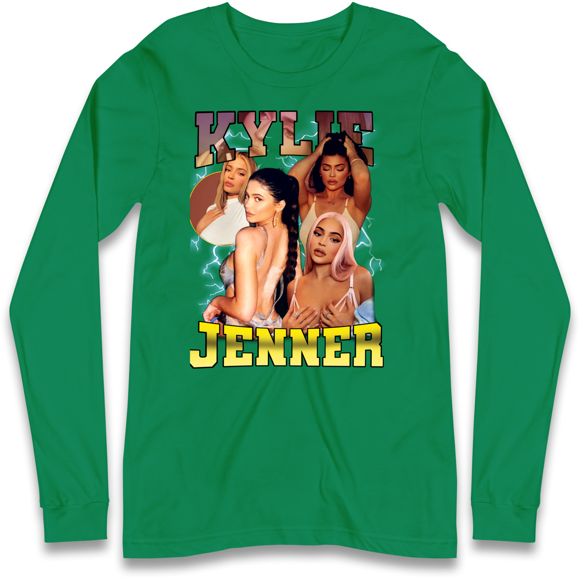 Kylie Jenner Pink Lips Longsleeve T Shirt