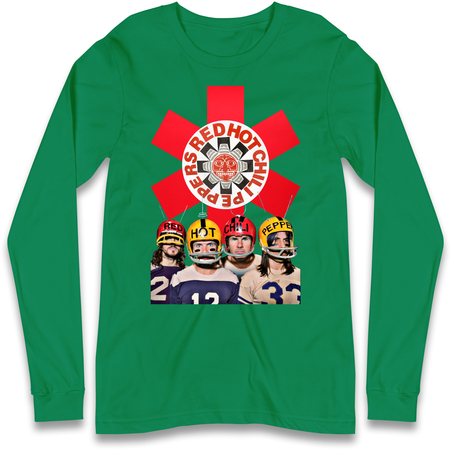 Red Hot Chilli Peppers American Football Longsleeve T Shirt
