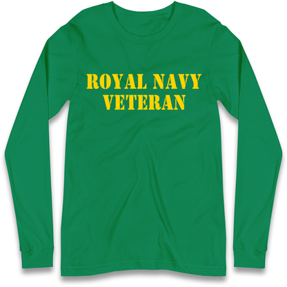 Royal Navy Veteran Longsleeve T Shirt