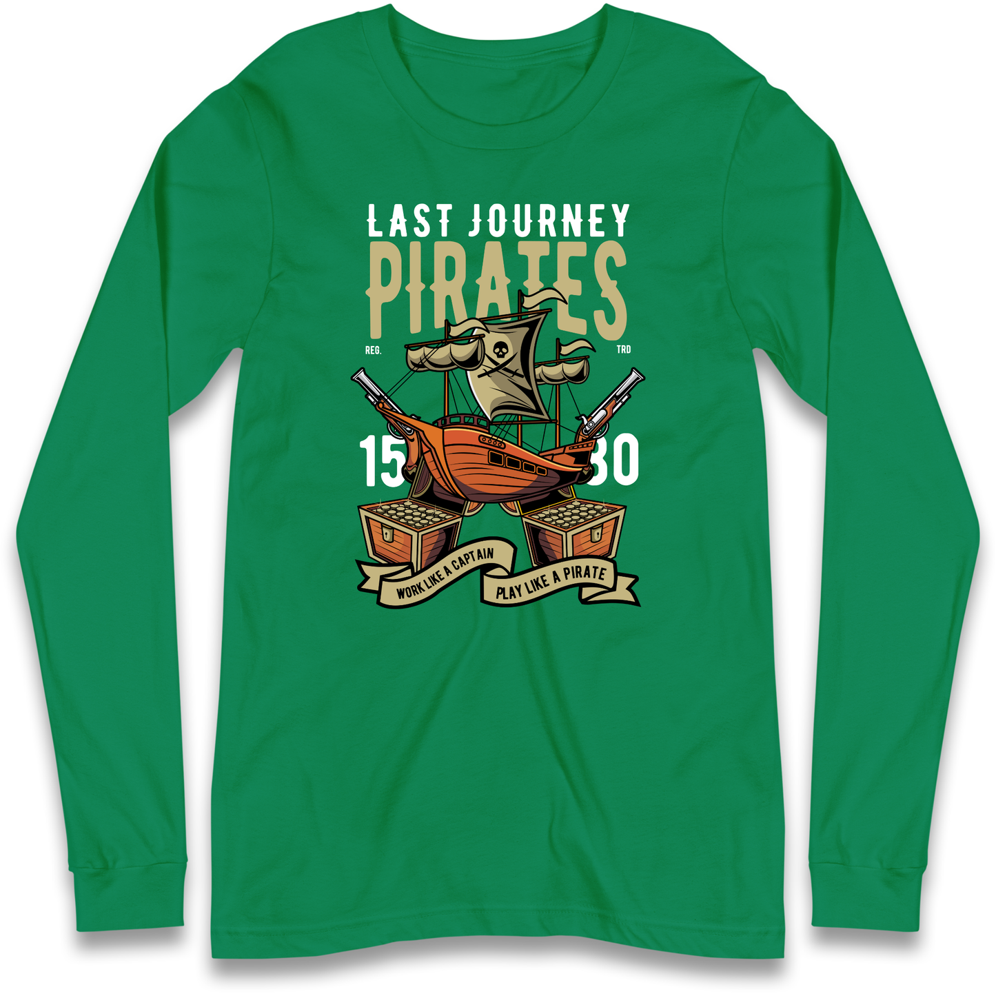 Last Journey Pirates Longsleeve T Shirt