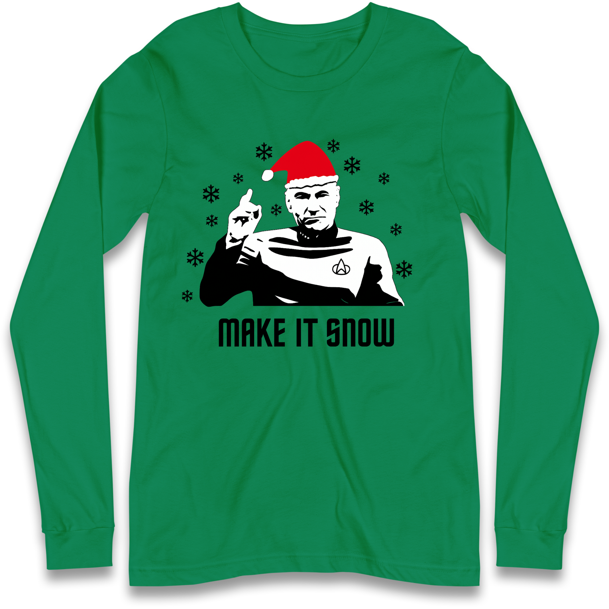Make It Snow Longsleeve T Shirt