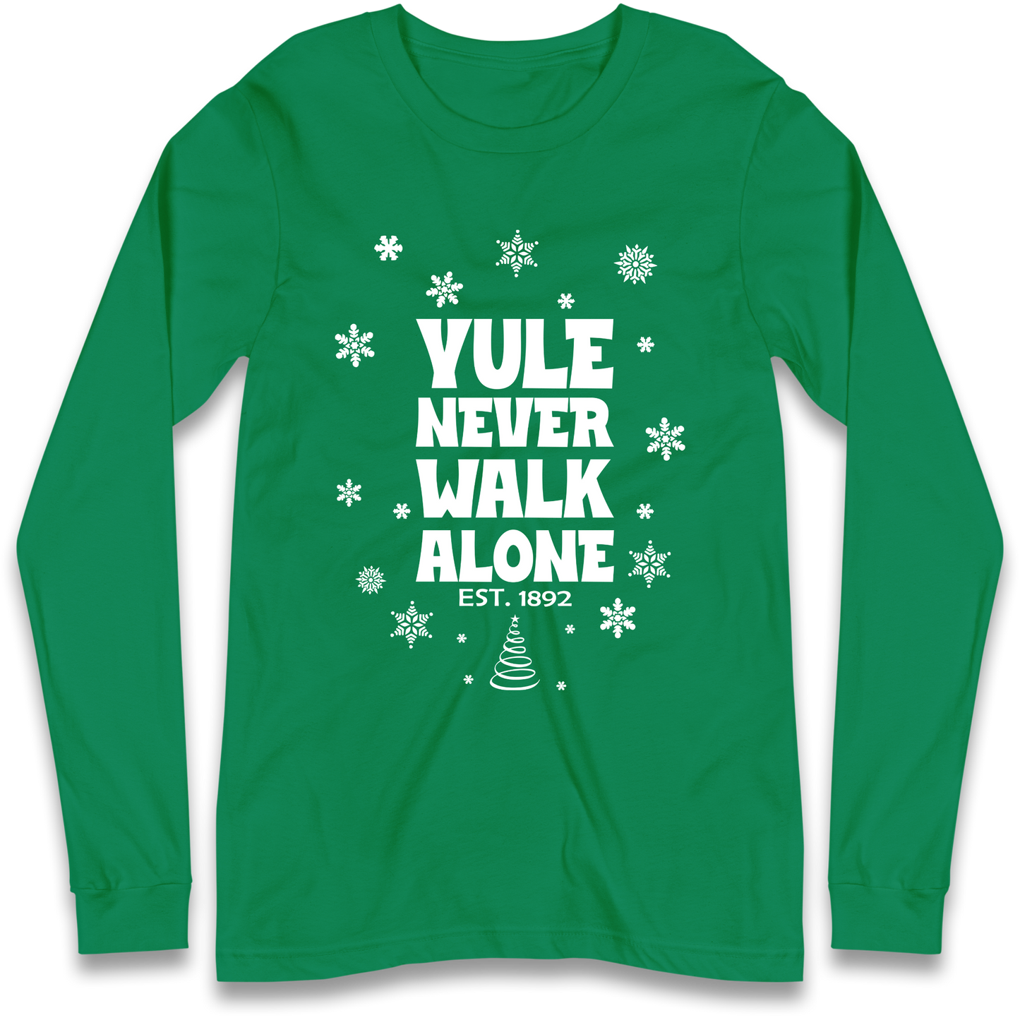 Yule Never Walk Alone Liverpool Christmas Longsleeve T Shirt