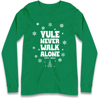 Yule Never Walk Alone Liverpool Christmas Longsleeve T Shirt