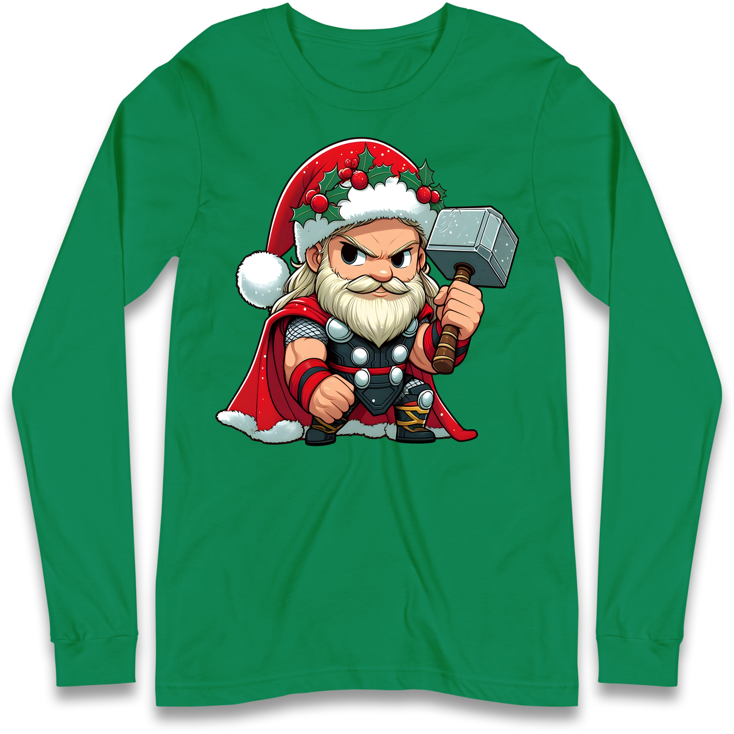Thor Santa Longsleeve T Shirt