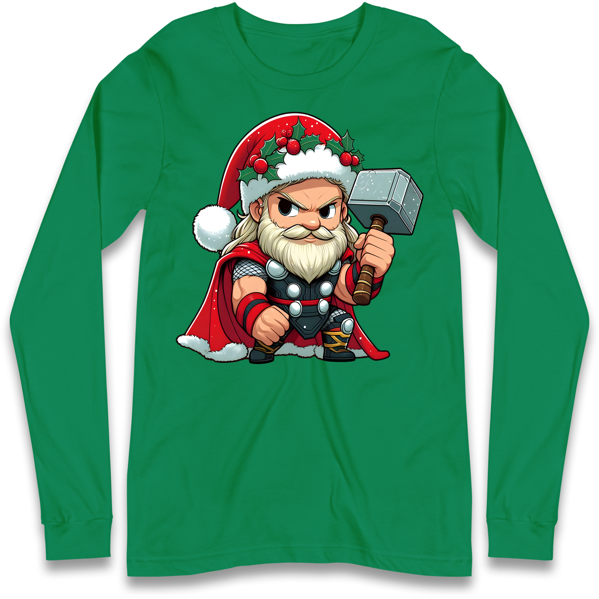 Thor Santa Longsleeve T Shirt