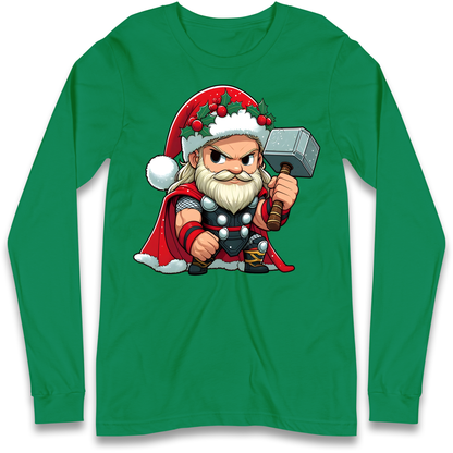 Thor Santa Longsleeve T Shirt