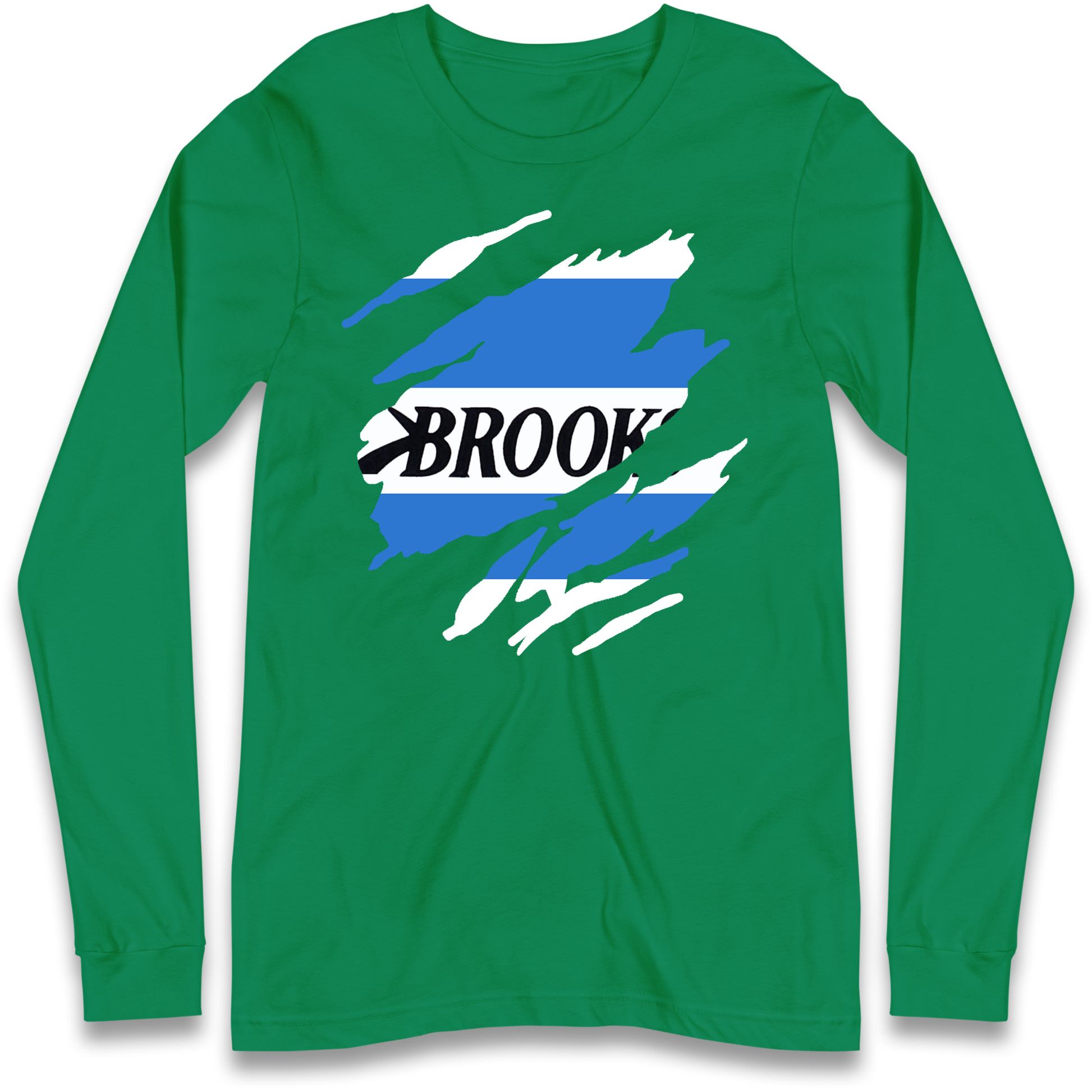Retro QPR 1992 Torn Effect Longsleeve T Shirt