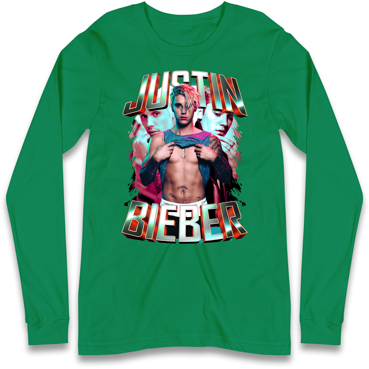 Justin Bieber Longsleeve T Shirt
