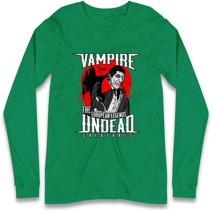 Vampire Undead Longsleeve T Shirt
