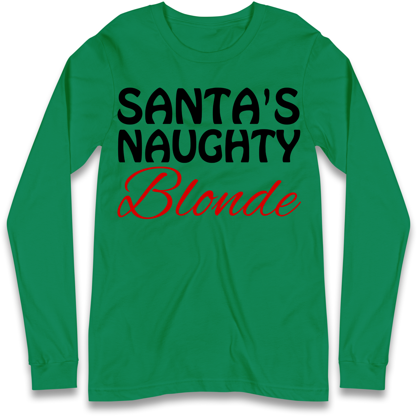 Naughty Blonde Longsleeve T-Shirt