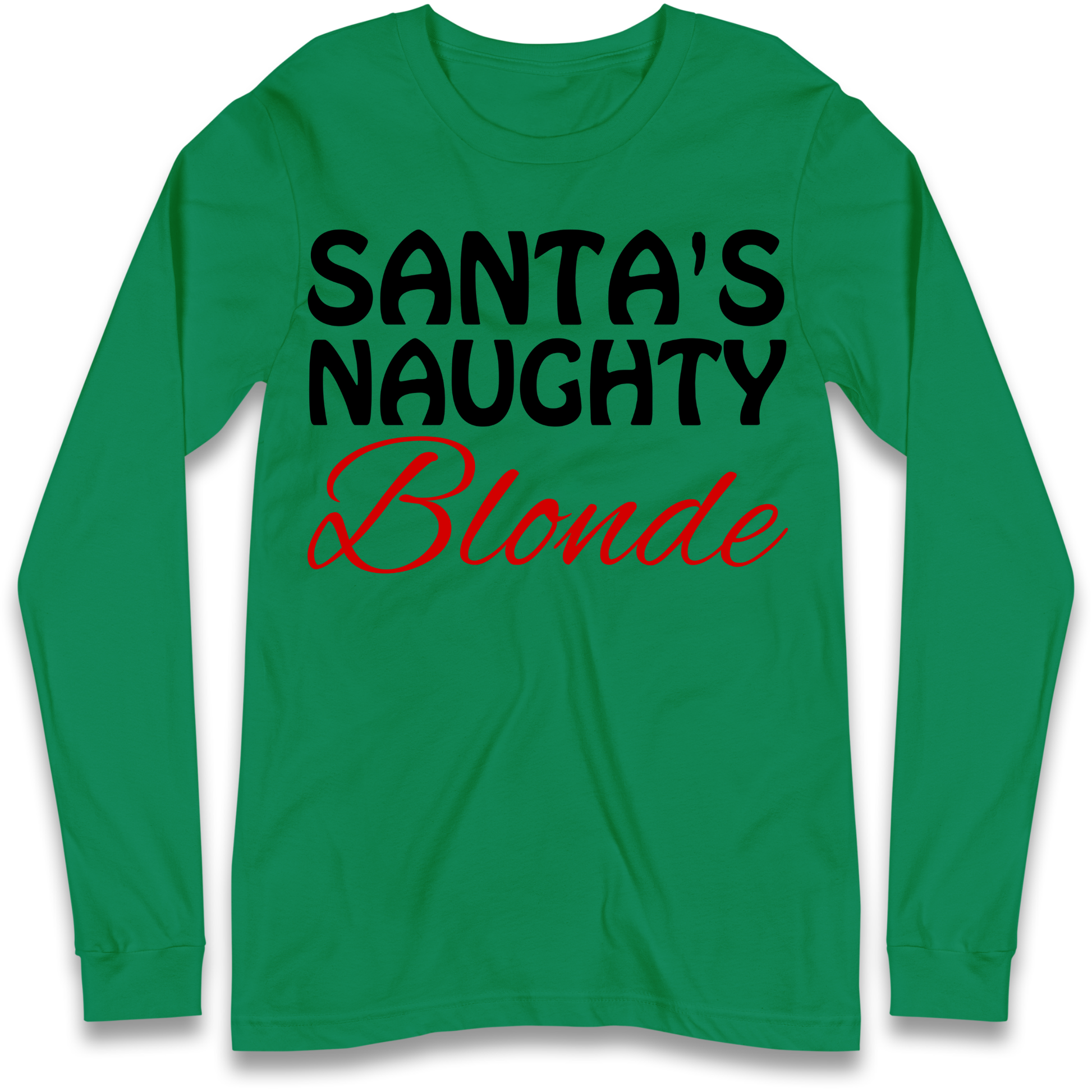 Naughty Blonde Longsleeve T-Shirt
