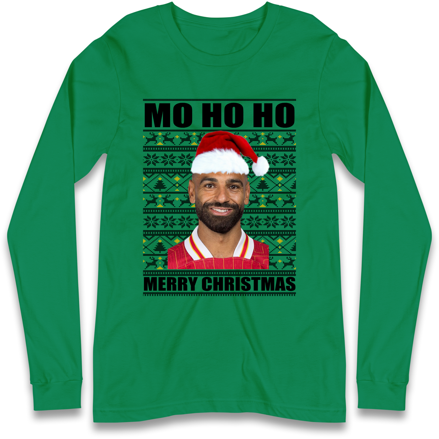 Mo Ho Ho Salah Longsleeve T-Shirt