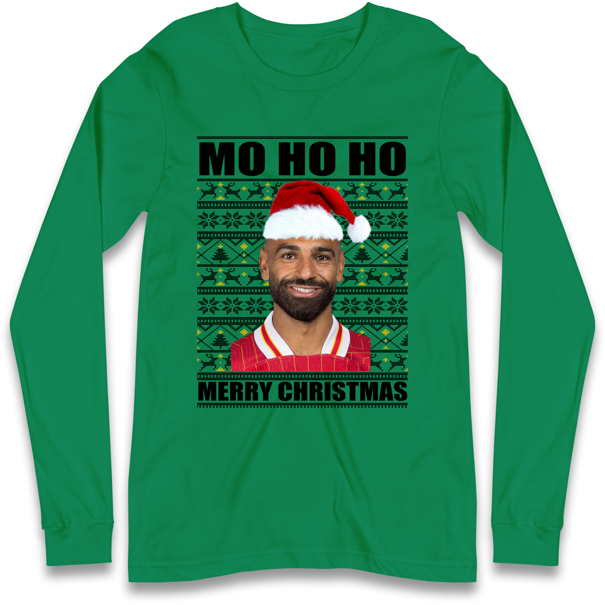 Mo Ho Ho Salah Longsleeve T-Shirt