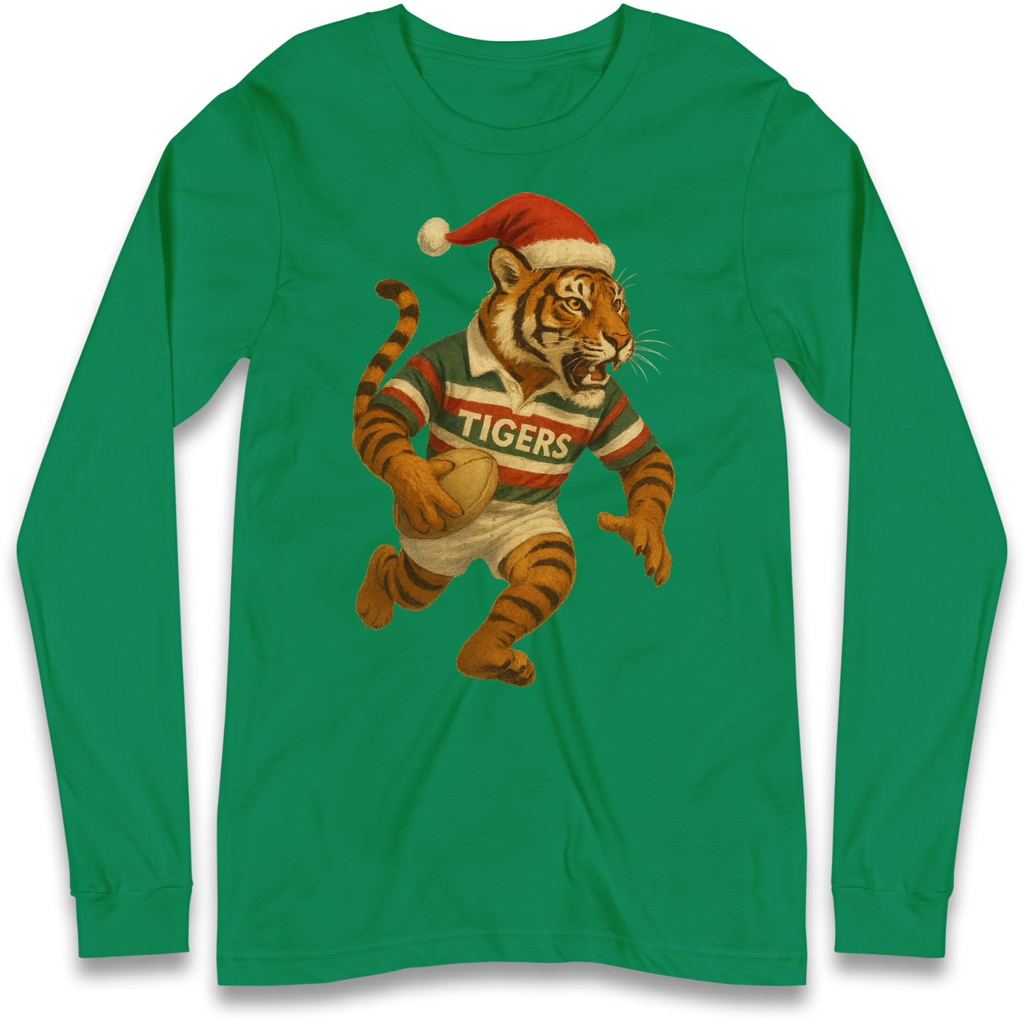 Leicester Tigers Longsleeve T Shirt