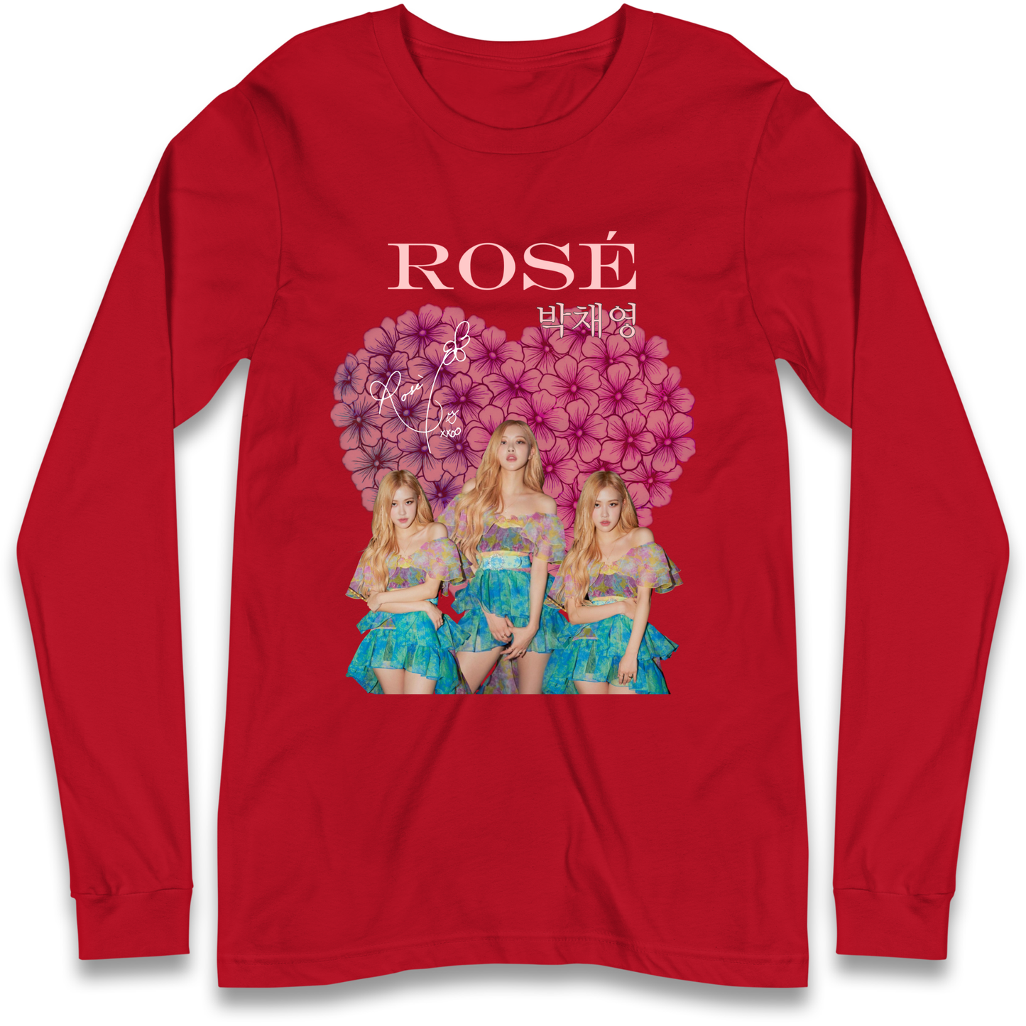 Rose K Pop Longsleeve T Shirt