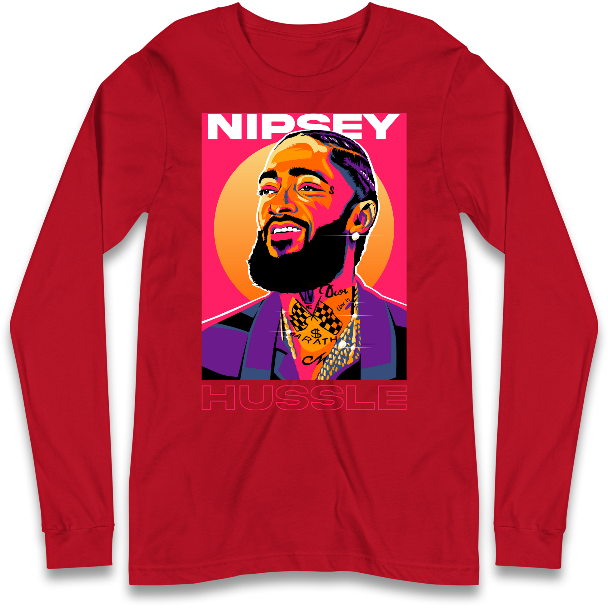 Nipsey Longsleeve T Shirt