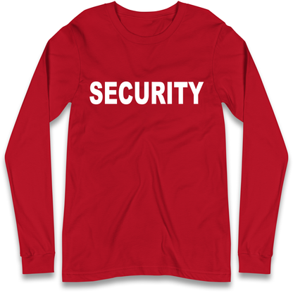 Security Longsleeve T-Shirt