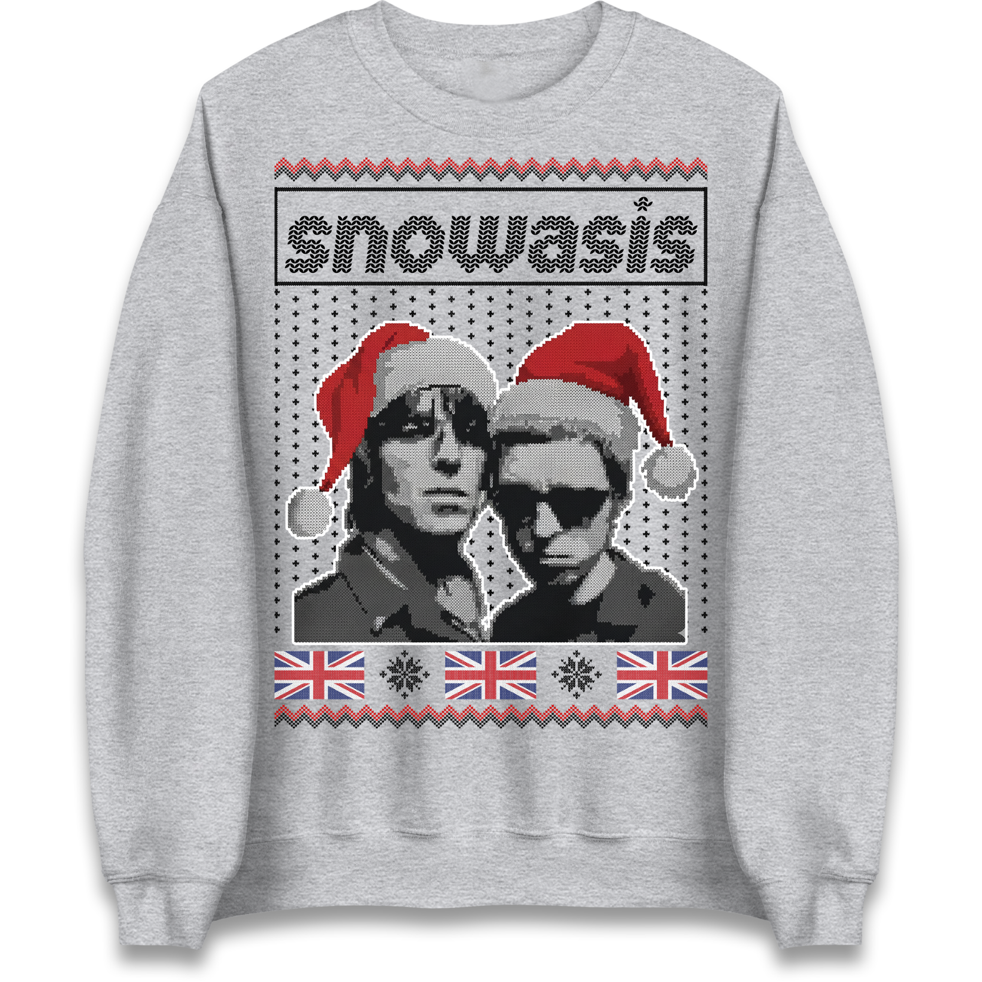 Snowasis Union Jack Christmas Jumper
