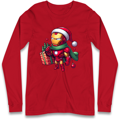 Ironman Santa Longsleeve T Shirt