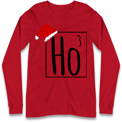Ho Ho Ho Christmas Longsleeve T Shirt