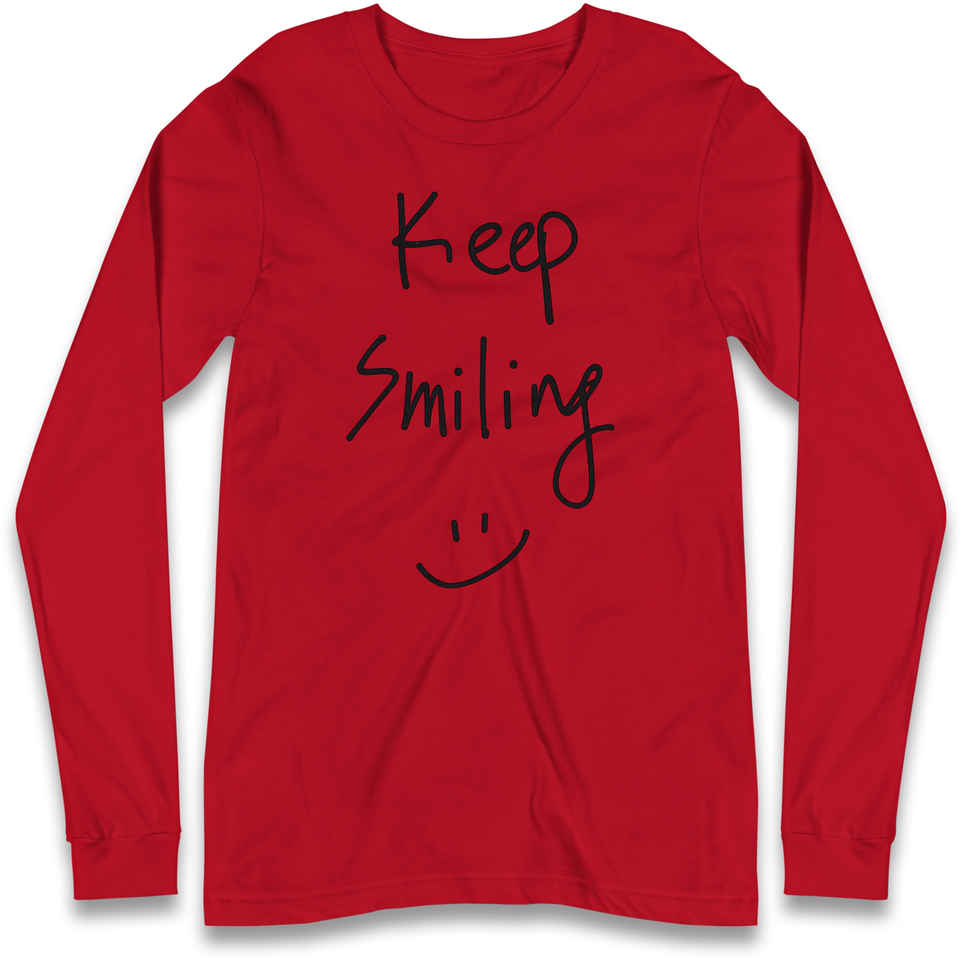 Keep Smiling Longsleeve T Shirt