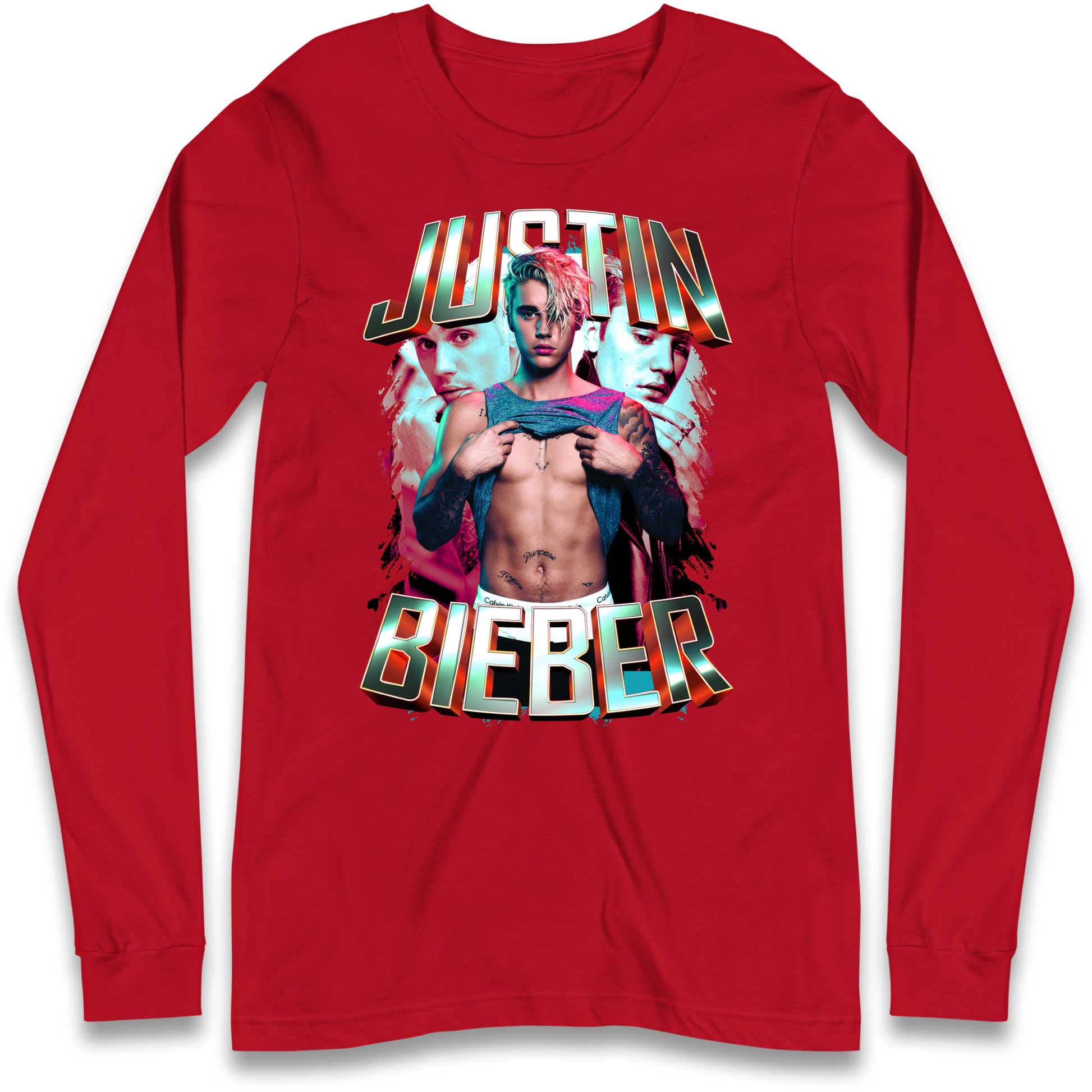 Justin Bieber Longsleeve T Shirt
