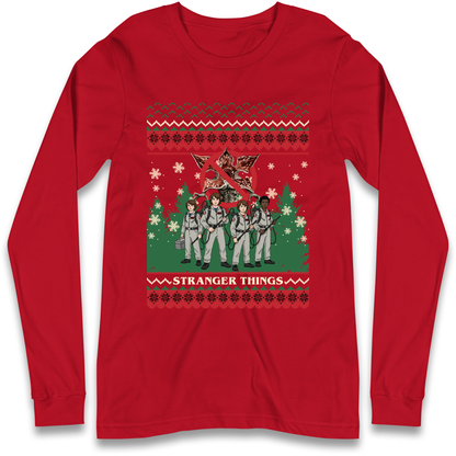 Stranger Things Demogorgon Christmas Longsleeve T Shirt