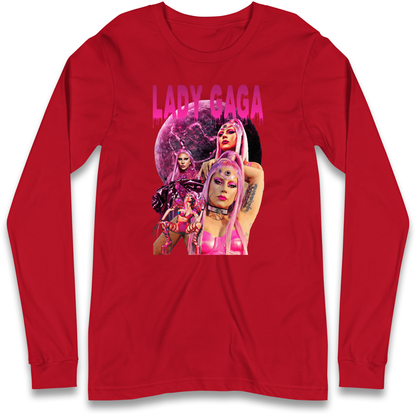 Lady GaGa Pink Longsleeve T Shirt
