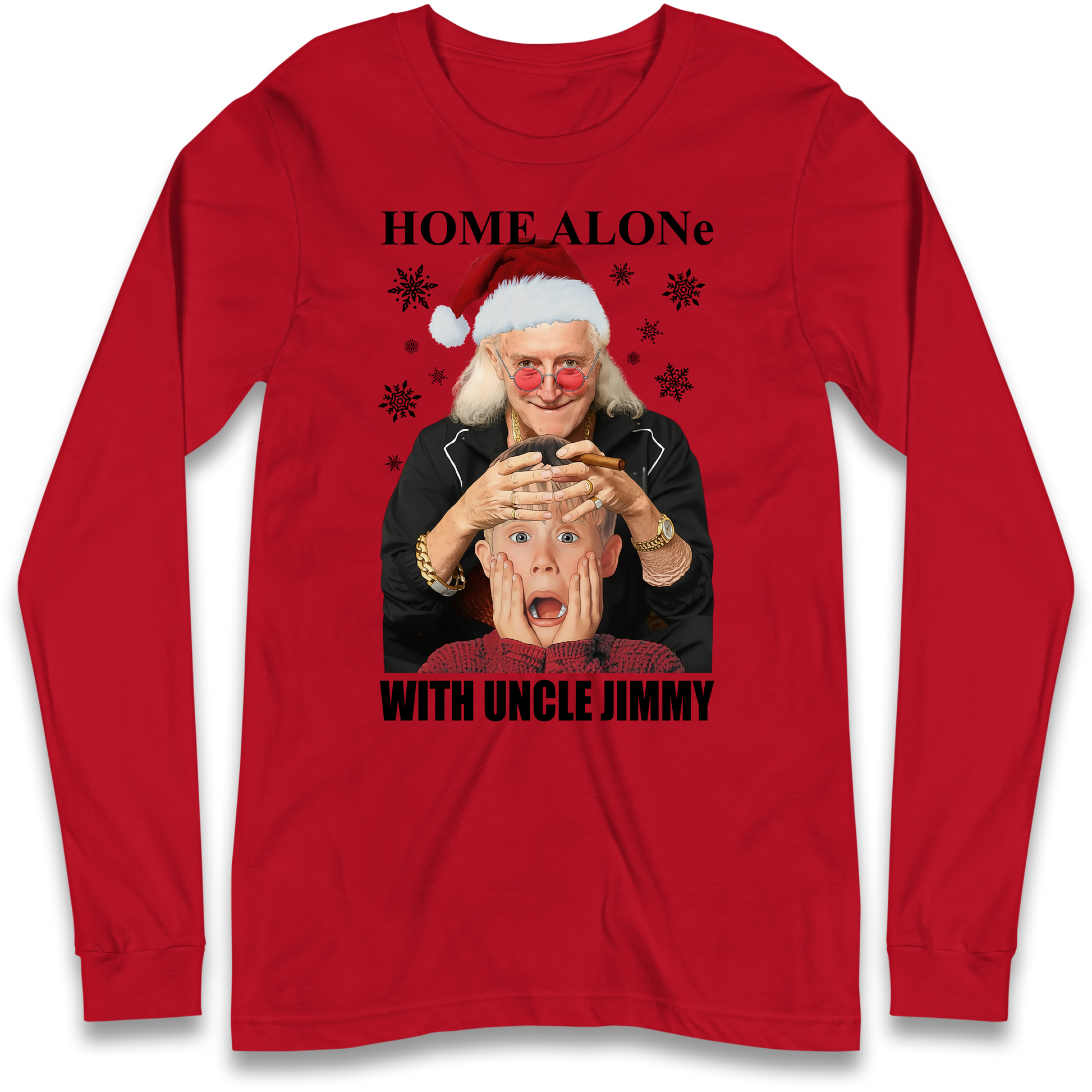 Home Alone Uncle Jimmy Longsleeve T-Shirt