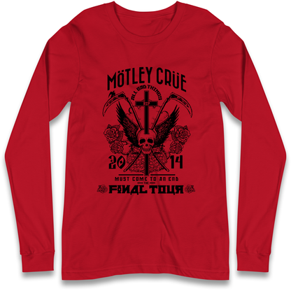 Motley Crue All Bad Things Longsleeve T Shirt