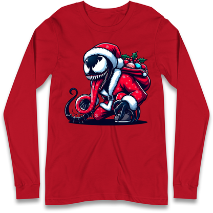 Venom Santa Longsleeve T Shirt