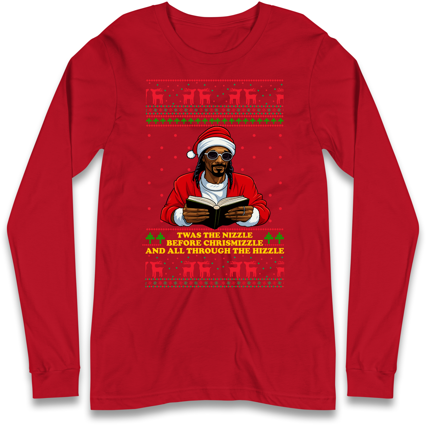 Snoop Dogg Nizzle Christmas Longsleeve T-Shirt
