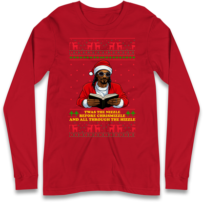 Snoop Dogg Nizzle Christmas Longsleeve T-Shirt