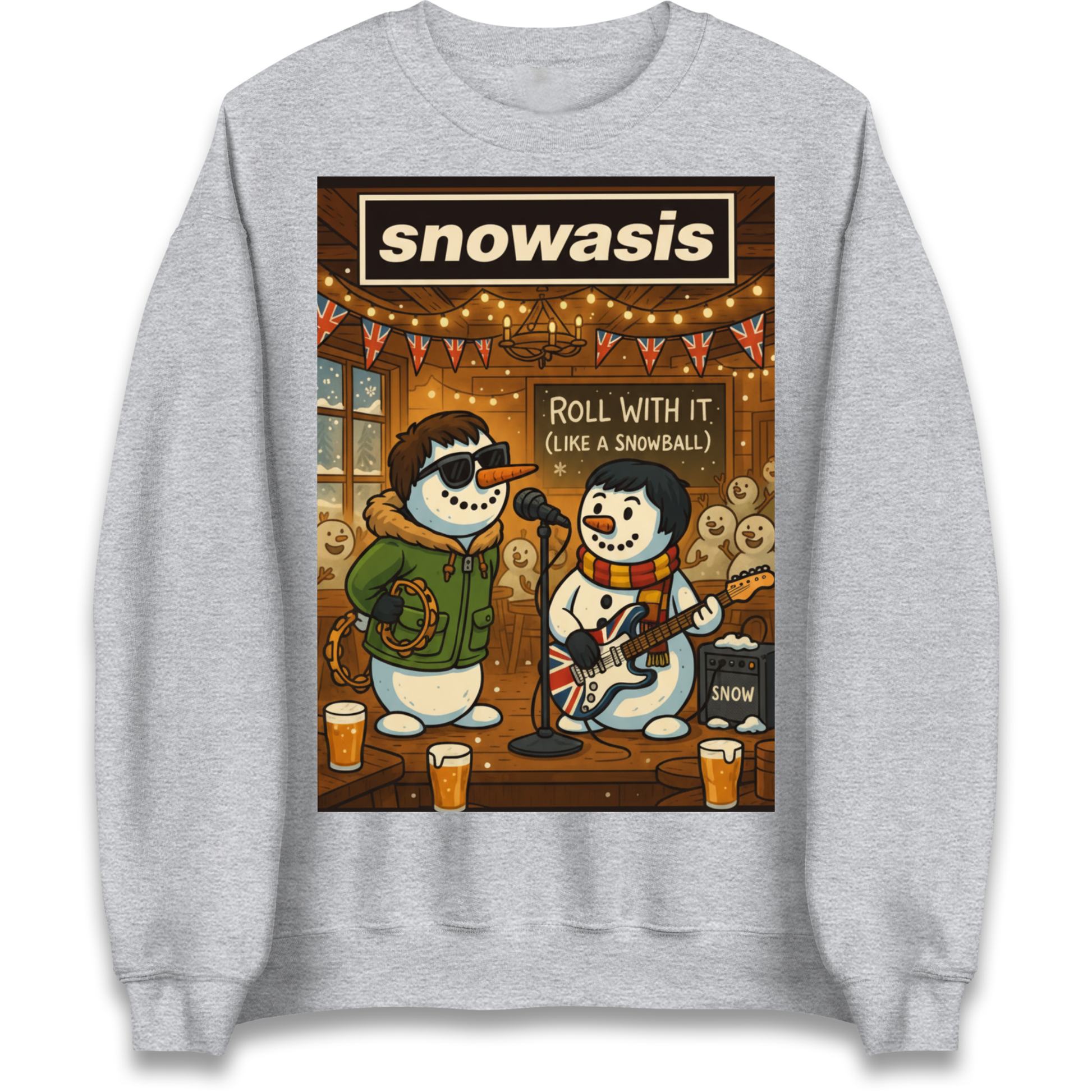 Snowasis Roll Christmas Jumper