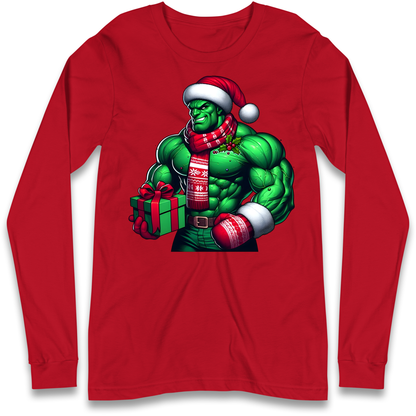 The Hulk Santa Longsleeve T Shirt