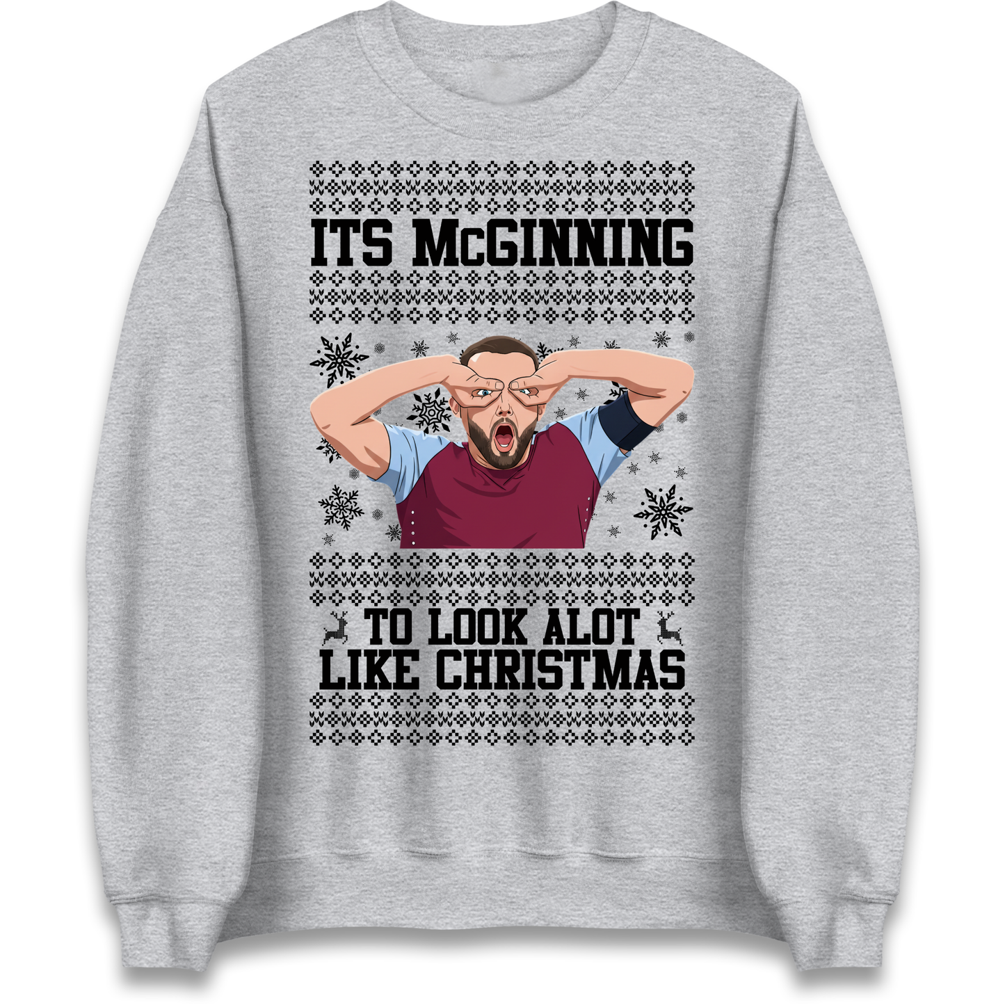 John McGinn Christmas Jumper