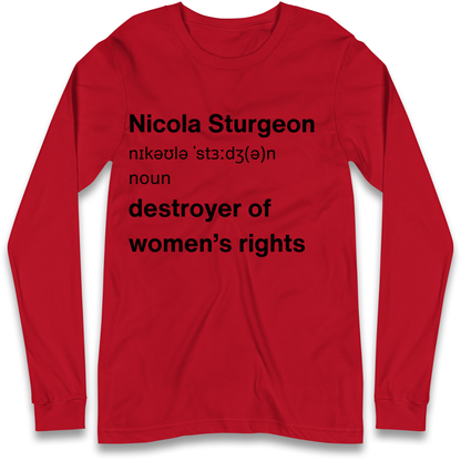 JK Rowling Nicola Sturgeon T Shirt Longsleeve T Shirt
