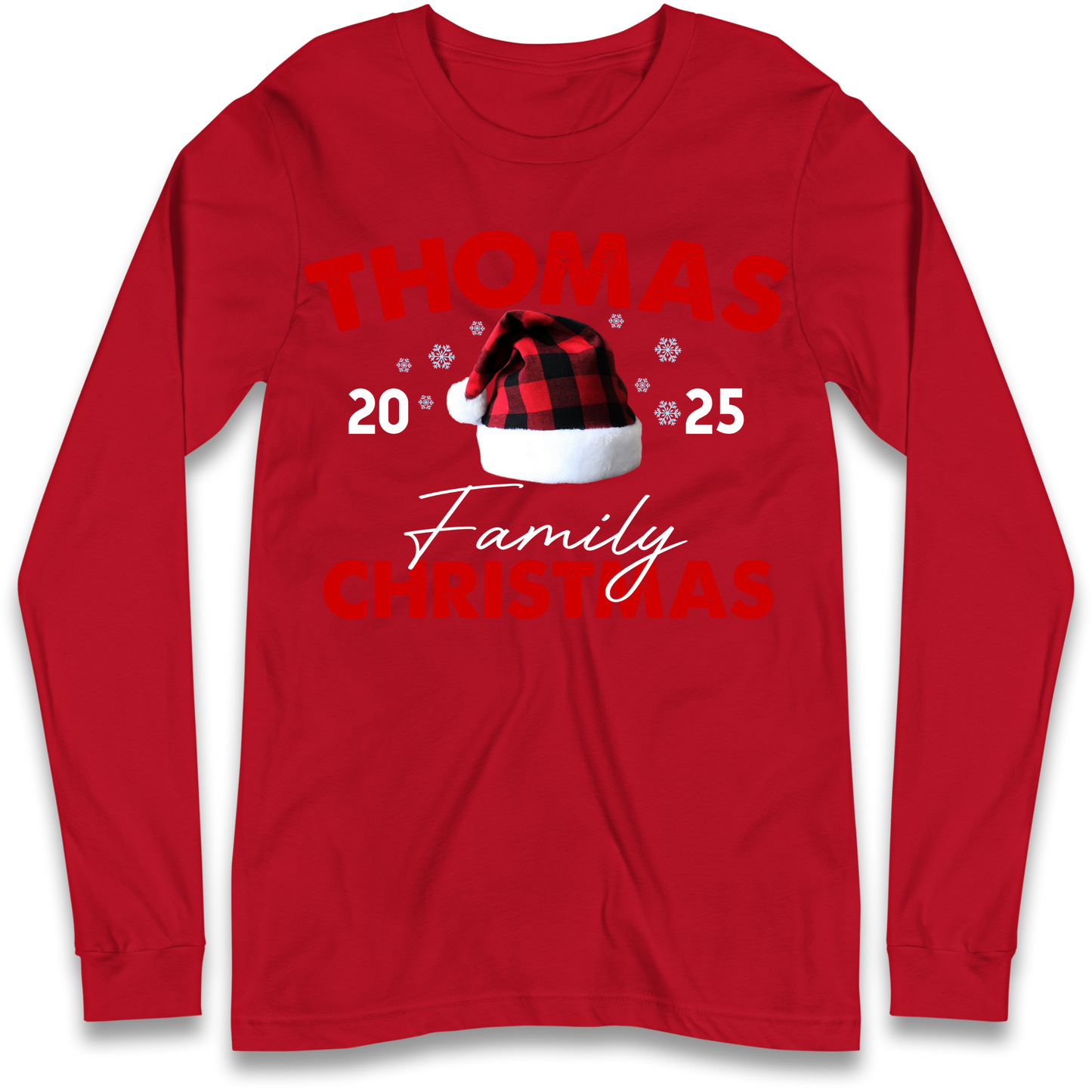 Thomas Family Christmas Longsleeve T Shirt