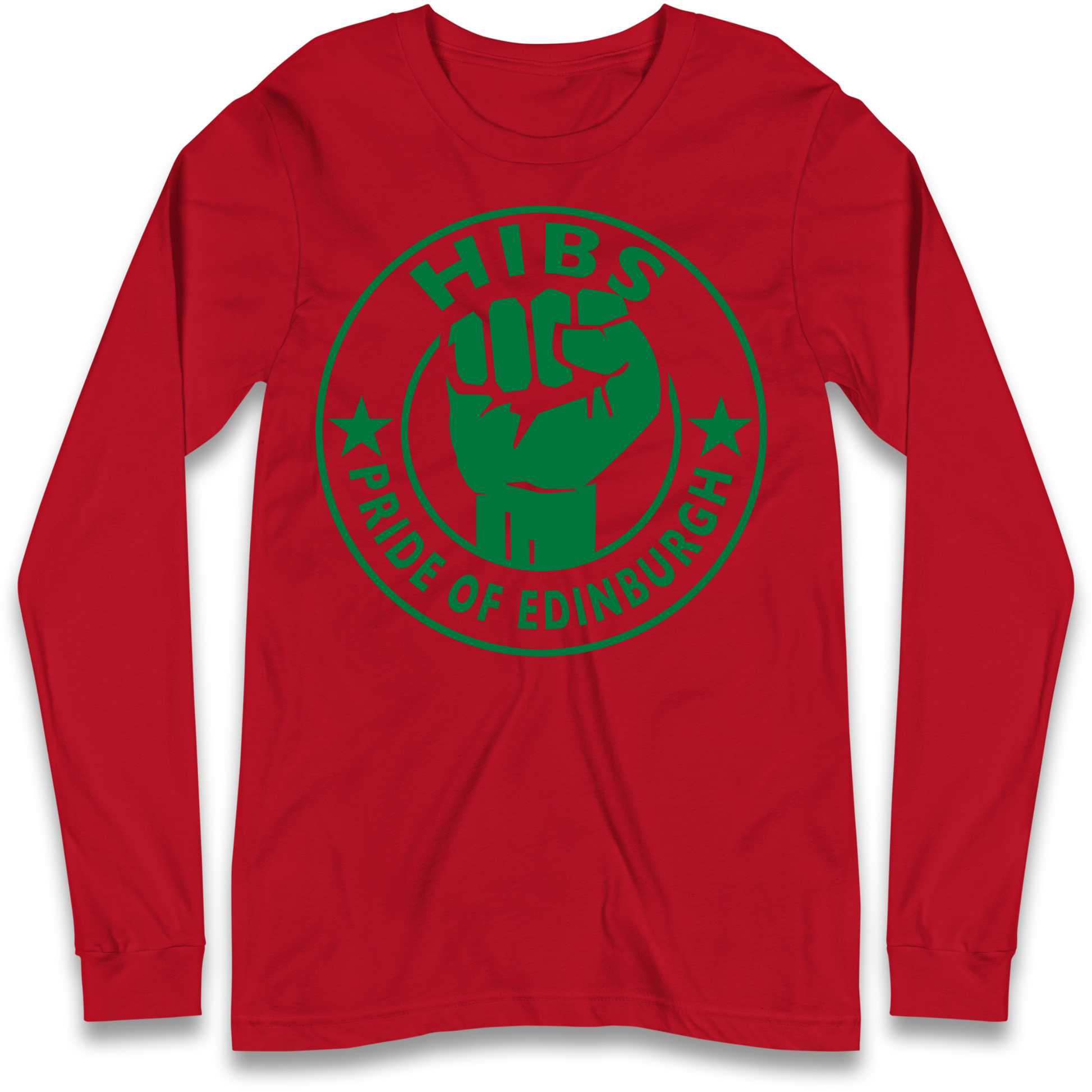 Hibernian FC Football Longsleeve T Shirt