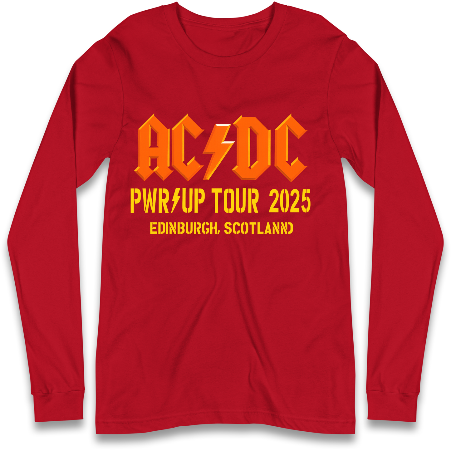 AC/DC Power Up Tour 2025 Longsleeve T Shirt