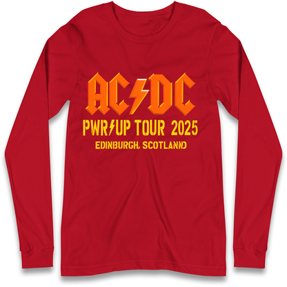 AC/DC Power Up Tour 2025 Longsleeve T Shirt