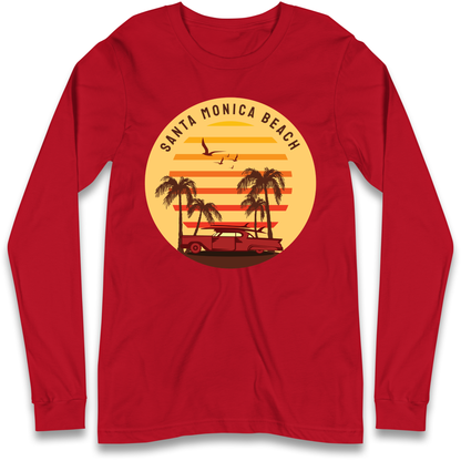 Santa Monica Beach Longsleeve T Shirt