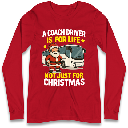 Coach Driver Christmas Longsleeve T Shirt