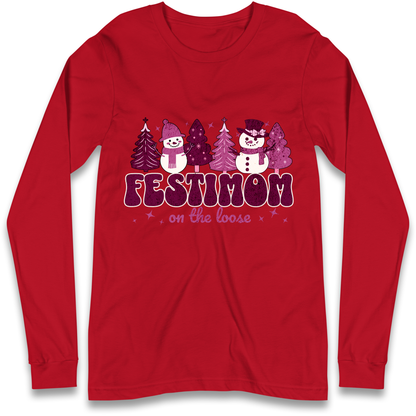 Festimom on The Loose Longsleeve T Shirt