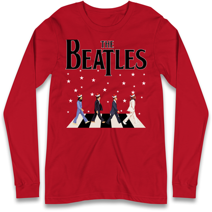 The Beatles Abbey Road Christmas Longsleeve T Shirt