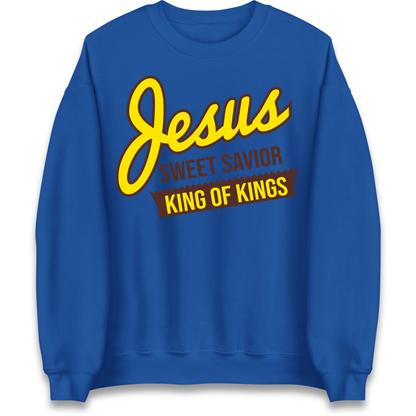 Jesus Sweet Saviour King of Kings Jumper 