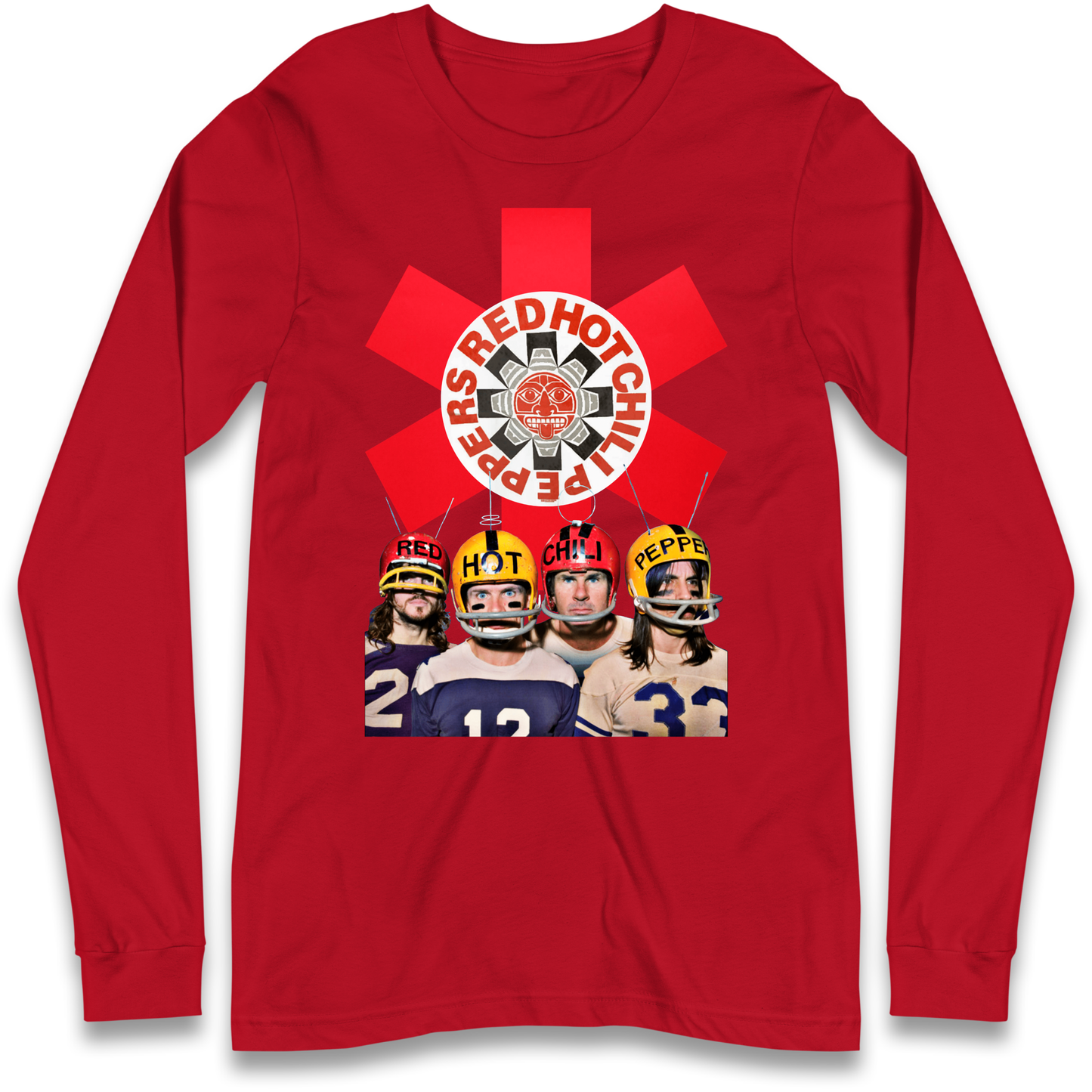 Red Hot Chilli Peppers American Football Longsleeve T Shirt