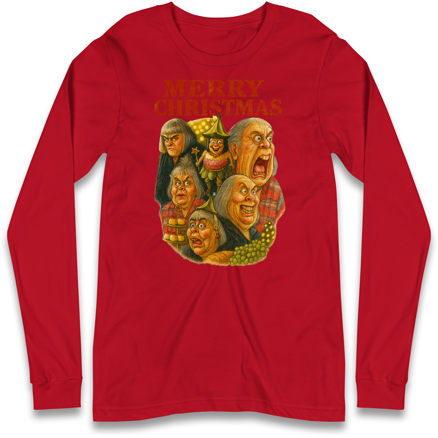 M&S Christmas Food 2025 Advert Longsleeve T Shirt